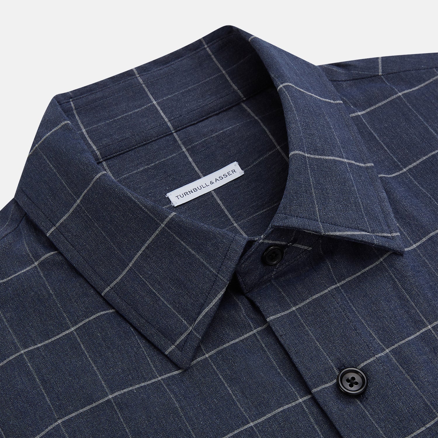View 2 of product Royal Blue Check Hampstead Overshirt