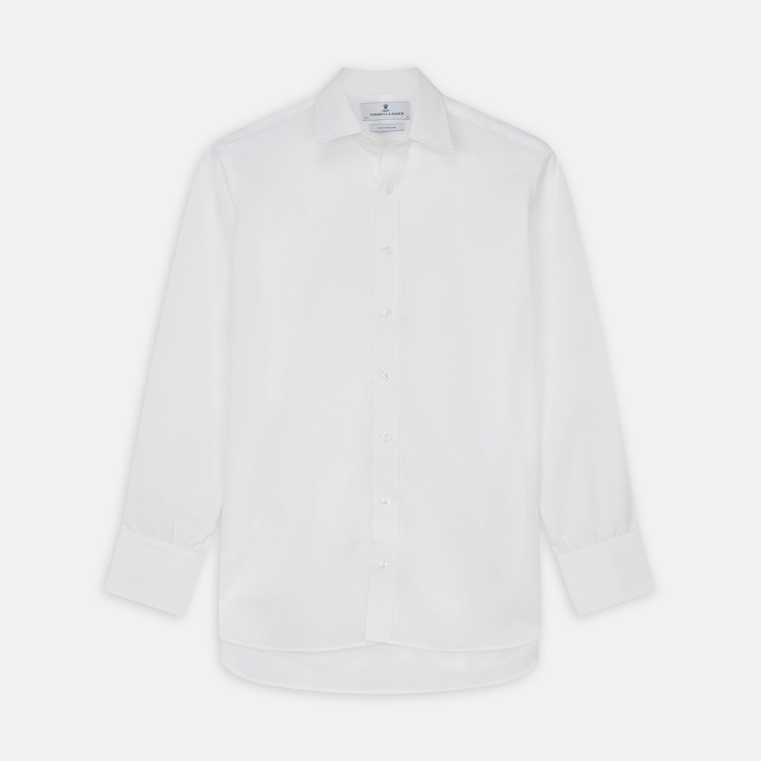 White Cotton Voile Regular Fit Mayfair Shirt