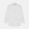 White Cotton Voile Regular Fit Mayfair Shirt