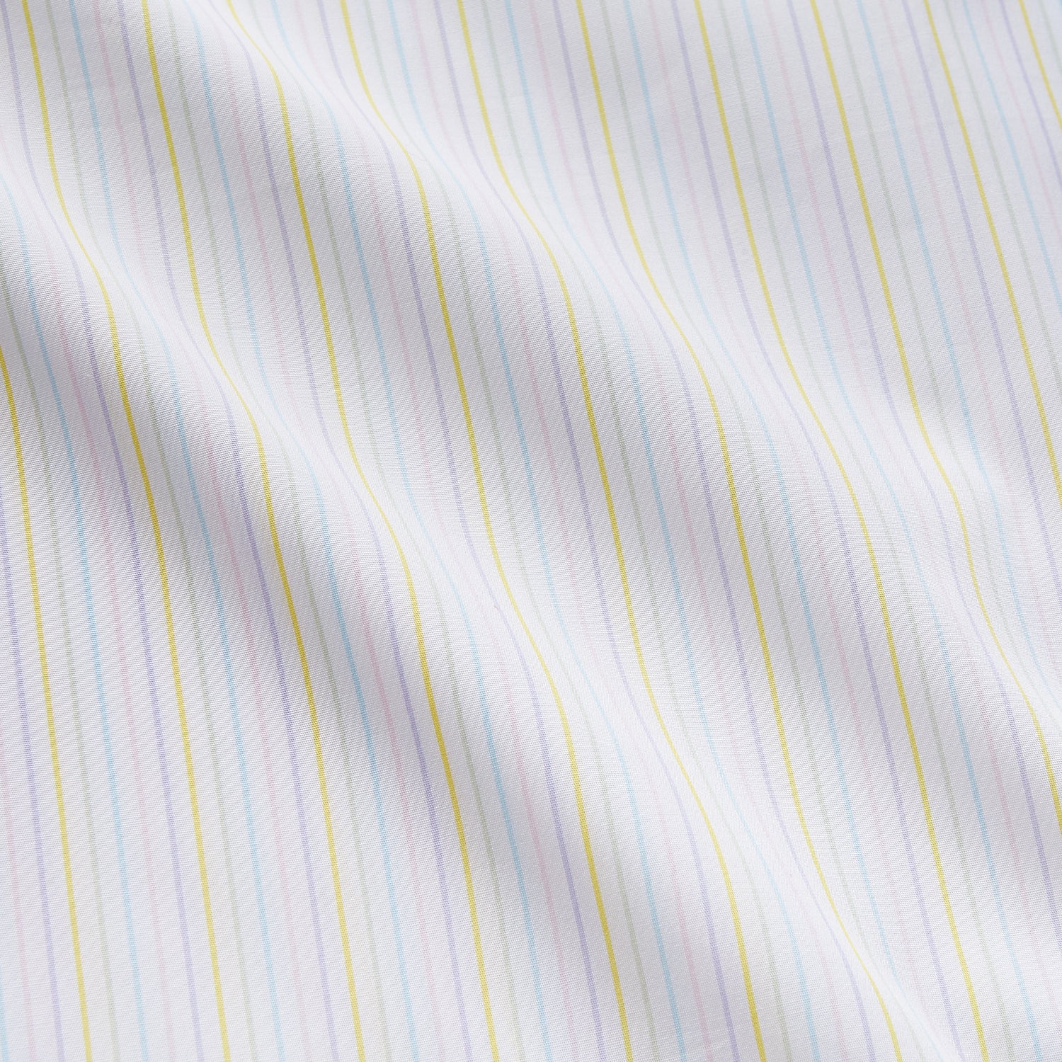 View 3 of product Yellow Multi Stripe Cotton Quin Pyjama Set
