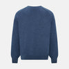View 3 of product Blue Cashmere Cardigan