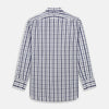 View 3 of product Navy Plaid Check Mayfair Shirt
