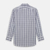 Navy Plaid Check Mayfair Shirt