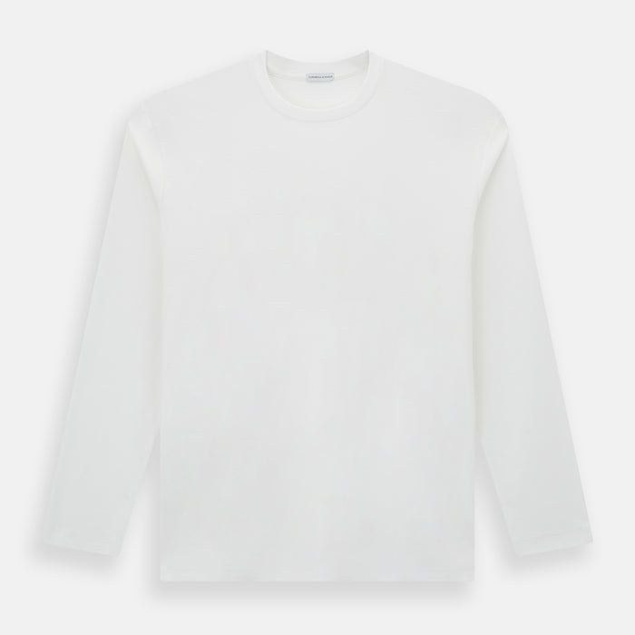 White Long-Sleeve T-shirt
