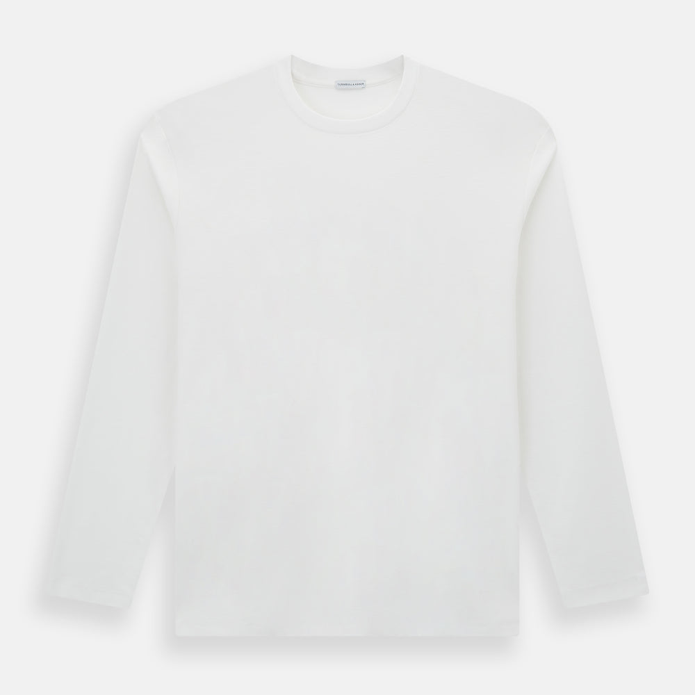 White Long-Sleeve T-shirt