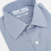 View 2 of product Pale Blue Micro Graph Check Mayfair Shirt