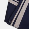 View 4 of product Navy and Sand Stripe Neck Warmer