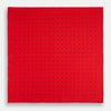 View 4 of product Red and Burgundy Spot Silk Pocket Square