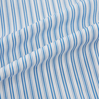 Sky Blue Double Stripe Mayfair Shirt Image 5