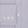 View 4 of product Purple Micro Check Mayfair Shirt