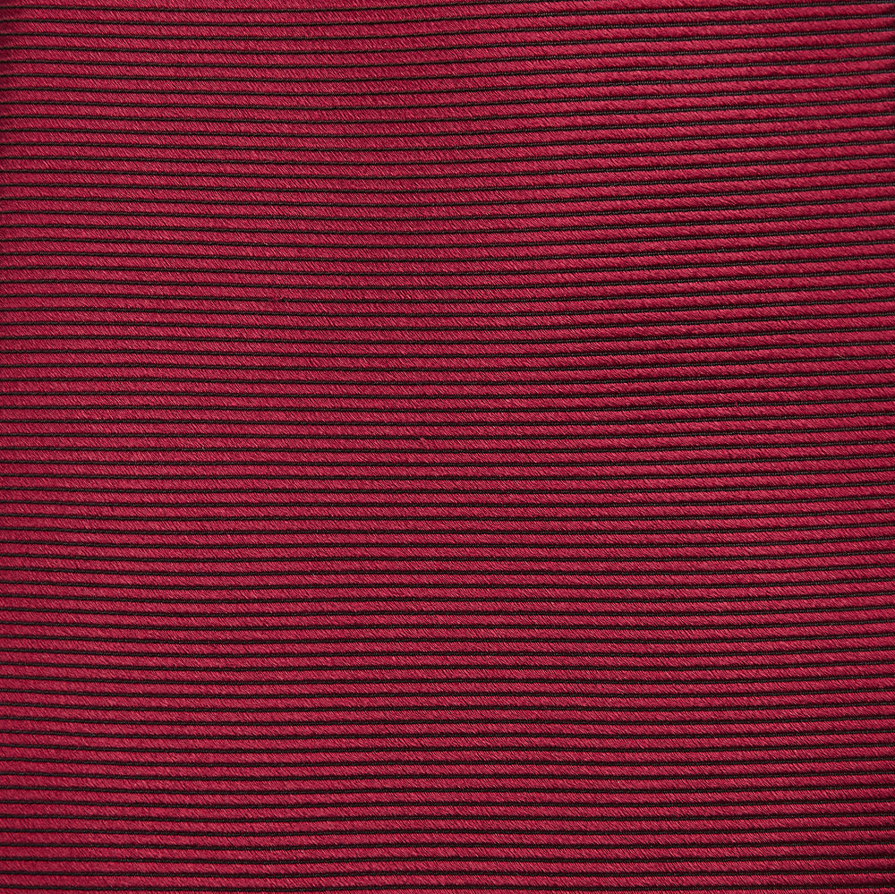 HORIZONTAL TWILL BURGUNDY TIE