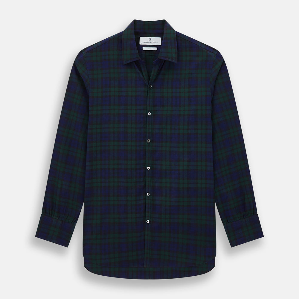 Black Watch Tartan Windsor Shirt