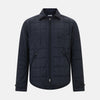 View 1 of product Battersea Navy Quilted Jacket