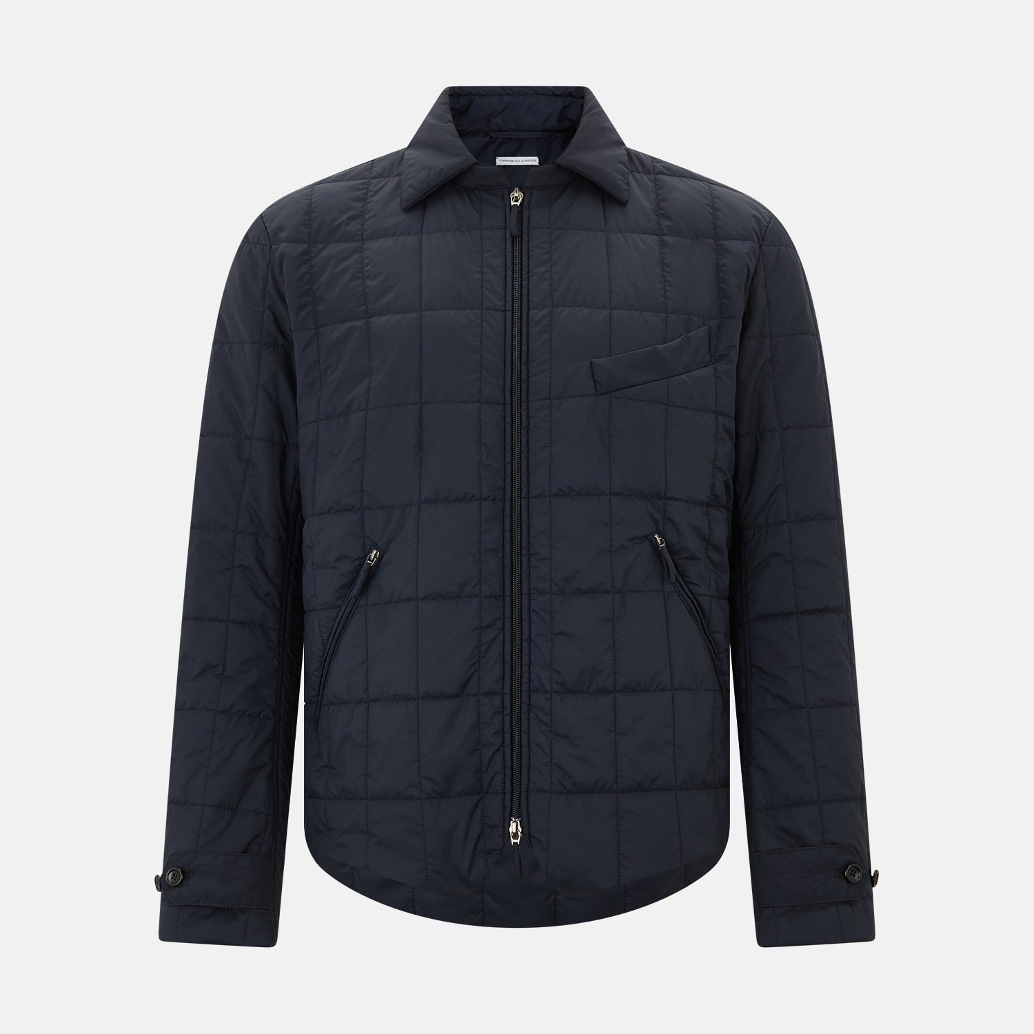 View 1 of product Battersea Navy Quilted Jacket