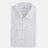 View 12 of product Pink and Blue Wide Pinstripe Mayfair Shirt