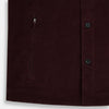 View 6 of product Burgundy Corduroy Hampstead Overshirt