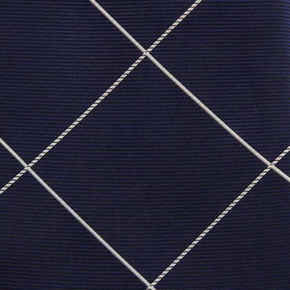 WINDOW PANE NAVY WHITE TIE Image 2