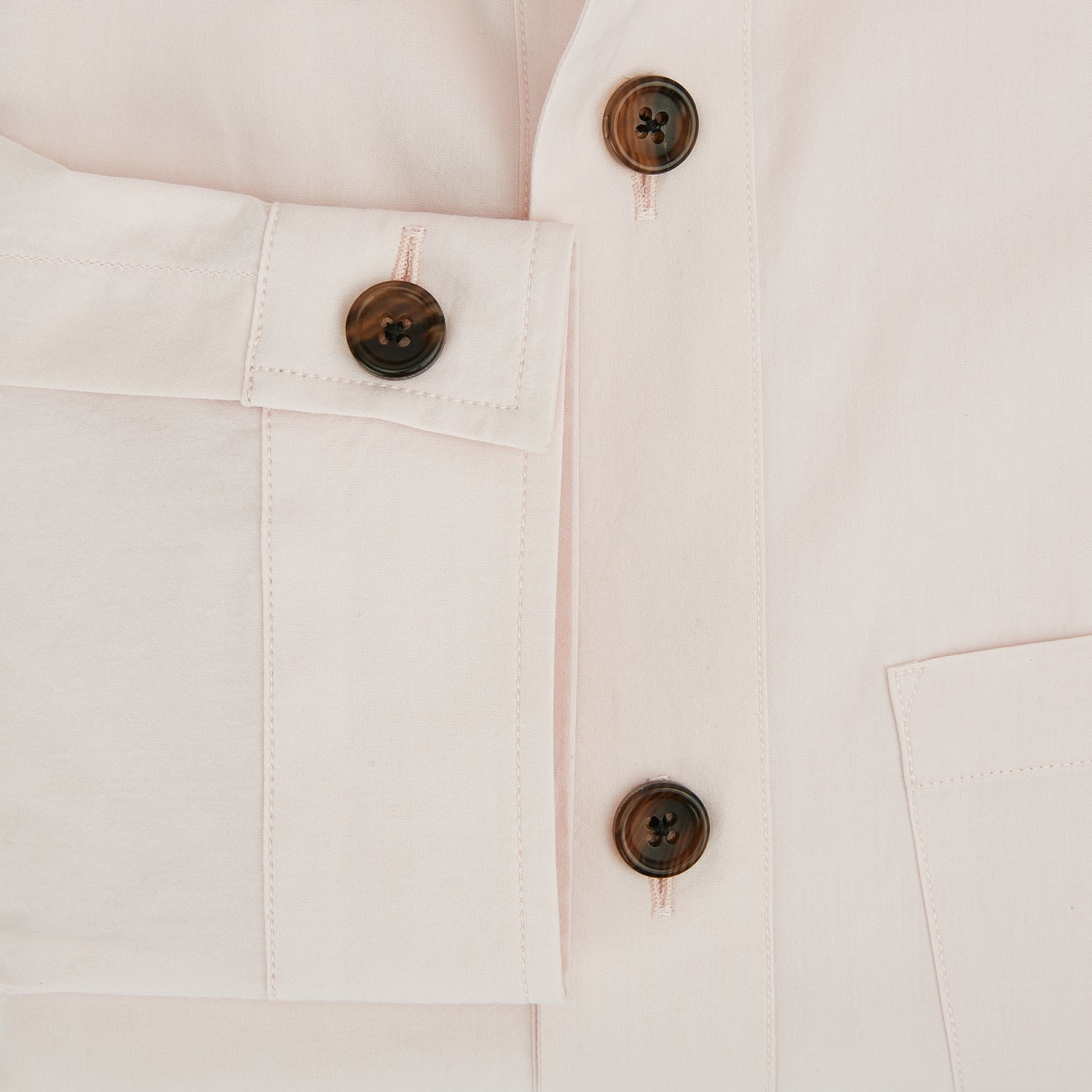 View 4 of product Pale Pink Hyde Overshirt