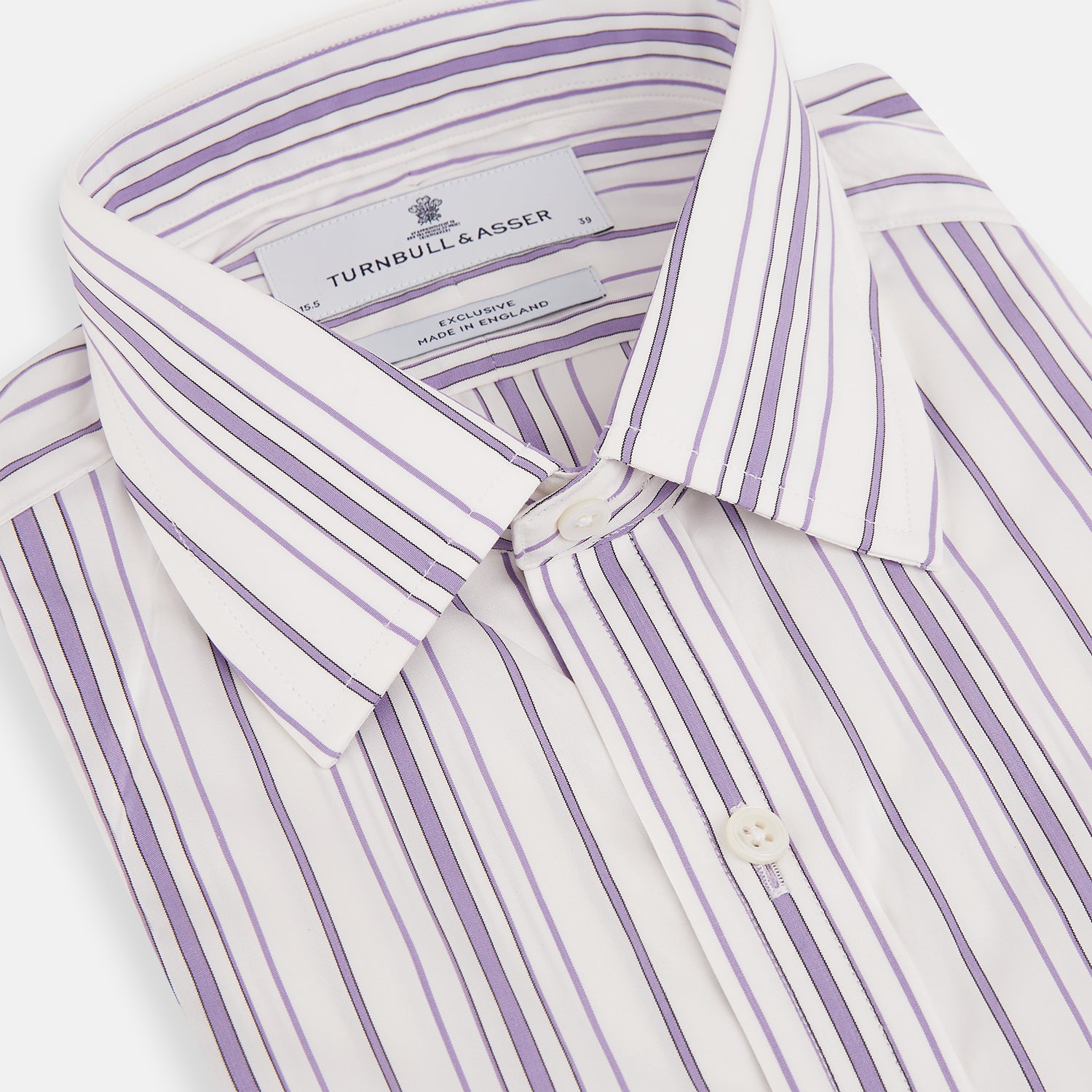 View 2 of product Purple Multi Stripe Mayfair Shirt