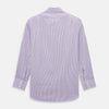View 3 of product Lilac Ticking Stripe Mayfair Shirt