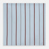 View 1 of product Burgundy Wide Pinstripe Hand-Rolled Handkerchief