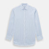 View 1 of product Blue and Navy Tattersall Check Mayfair Shirt