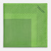 View 1 of product Fern Green Dot Silk Pocket Square