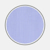 View 1 of product Blue Fine Check Sea Island Quality Cotton Fabric