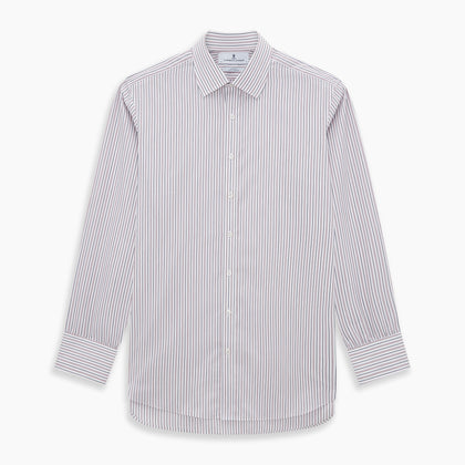 Red Multi Stripe Mayfair Shirt Image 6