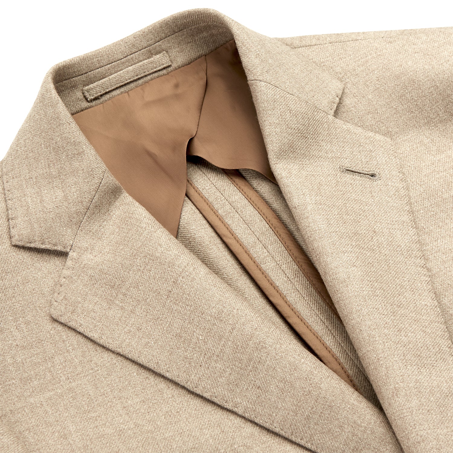 View 4 of product Beige Wool, Silk and Cashmere Bern Jacket