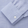 View 4 of product Pale Blue Weekend Fit Hayne Shirt With Dorset Collar And 1-Button Cuffs