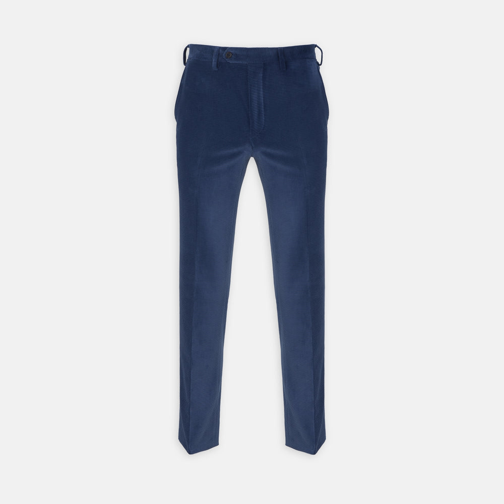 Navy Plain Trousers