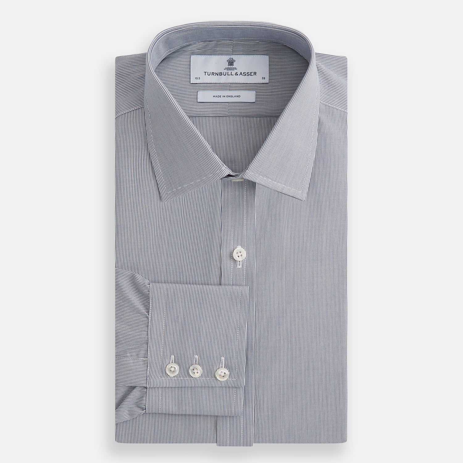 Blue Fine Stripe Mayfair Shirt