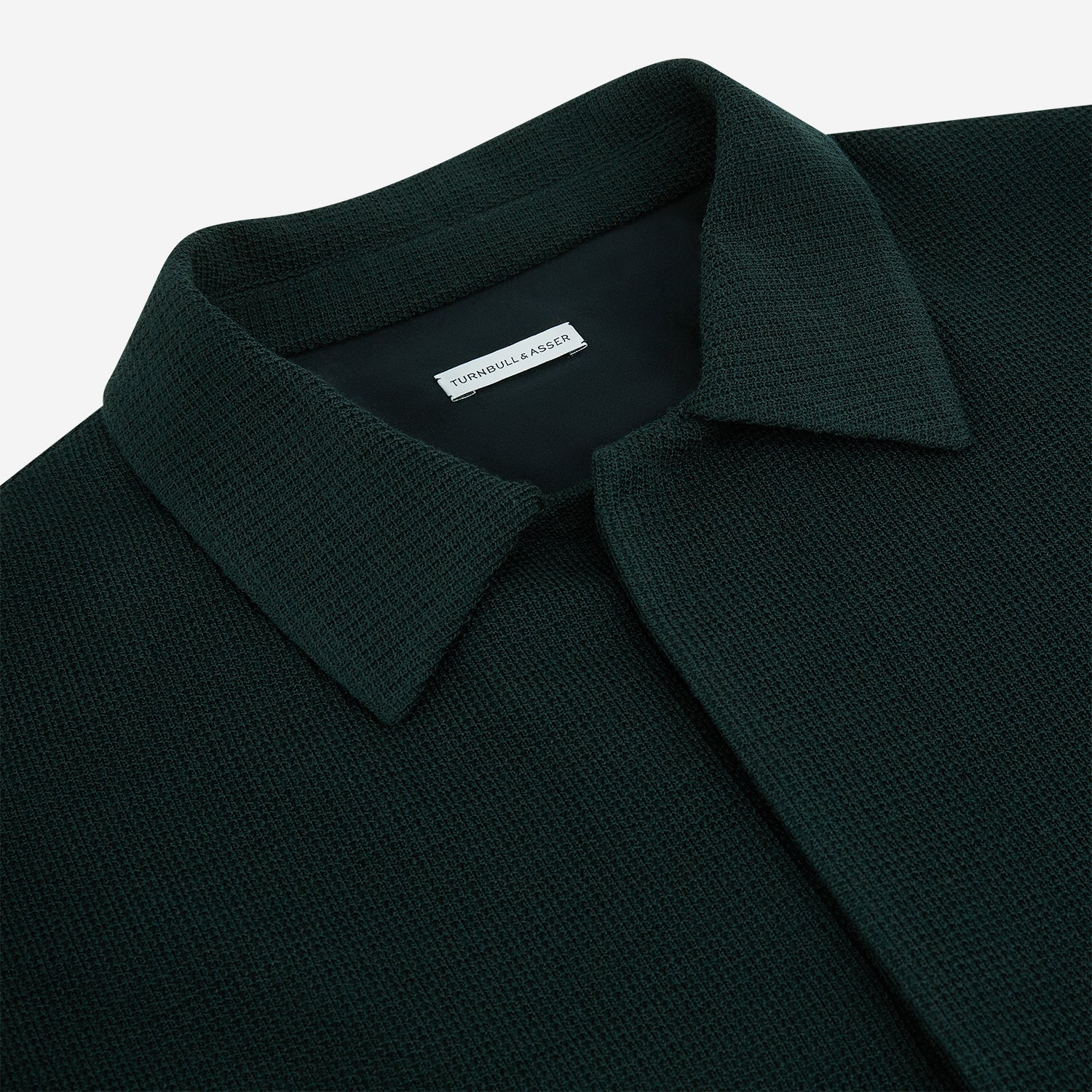 View 2 of product Forest Green Greenwich Knitted Overshirt