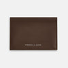 View 1 of product Dark Brown Leather Bi-Fold Card Holder