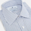 View 2 of product Navy Double Pinstripe Mayfair Shirt