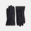 View 1 of product Navy/Grey Cashmere-Lined Hairsheep Leather Gloves
