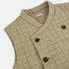 View 2 of product Sand Double-Breasted Quilted Gilet