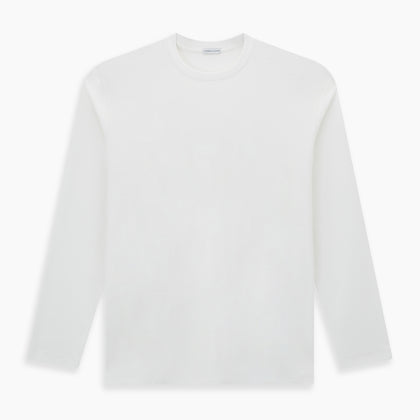 White Long-Sleeve T-shirt Image 13