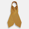 View 2 of product Navy and Yellow Micro Dot Silk Cravat