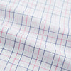 View 6 of product Pink Overlay Grid Check Mayfair Shirt
