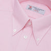 View 2 of product Pink Royal Oxford Cotton Shirt with Button-Down Collar and 3-Button Cuffs