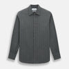 View 1 of product Charcoal Melange Wide Stripe Westminster Shirt