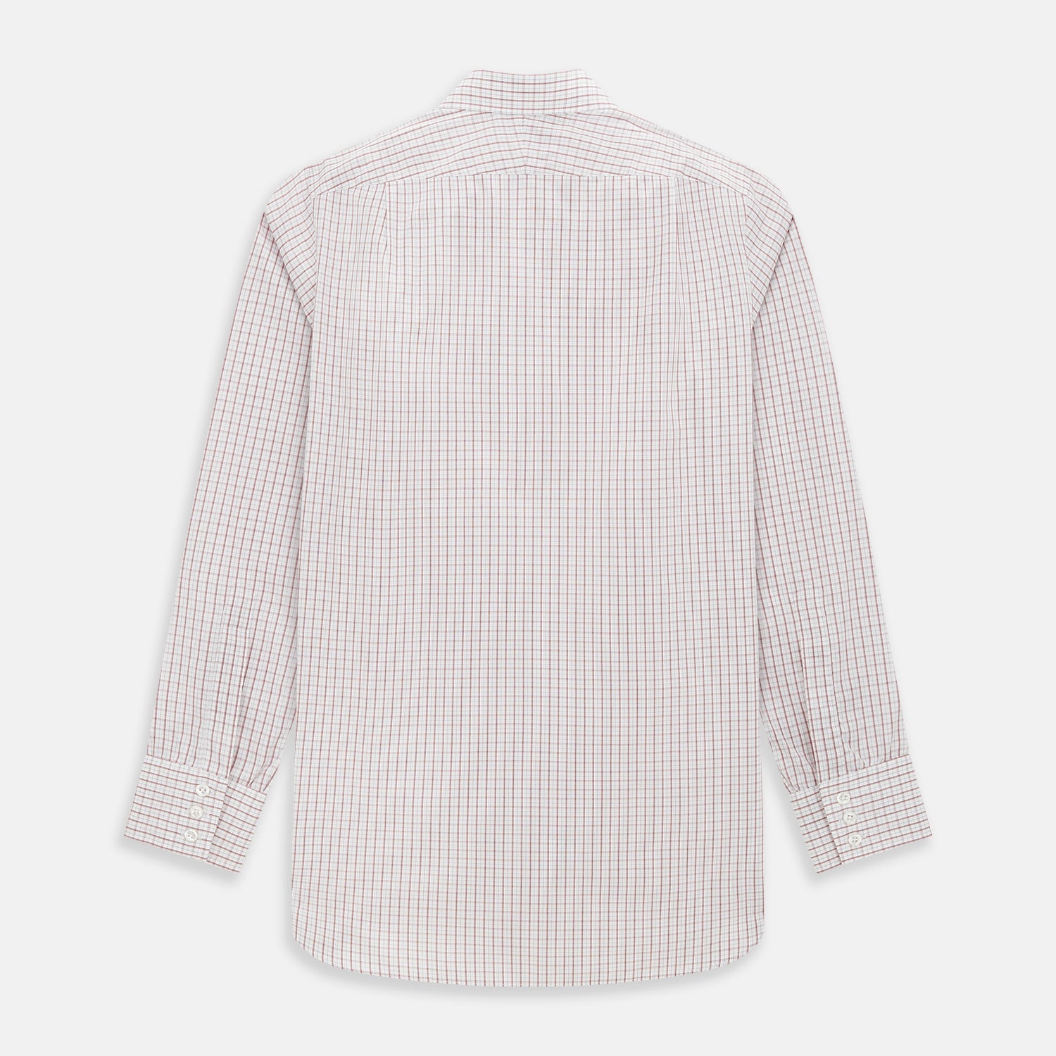 View 3 of product Red Tattersall Check Mayfair Shirt