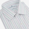 View 2 of product Pink and Green Wide Pinstripe Mayfair Shirt