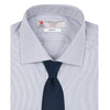 View 2 of product Slim Fit Blue Checked Shirt