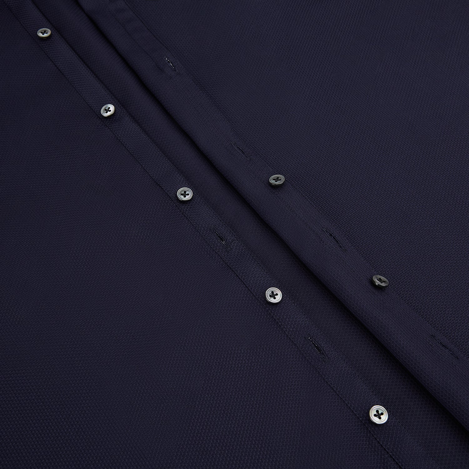 View 7 of product Navy Textured Windsor Shirt