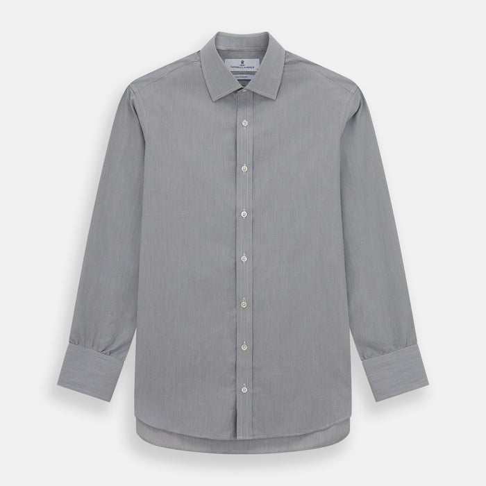 Blue Fine Stripe Mayfair Shirt Image 1