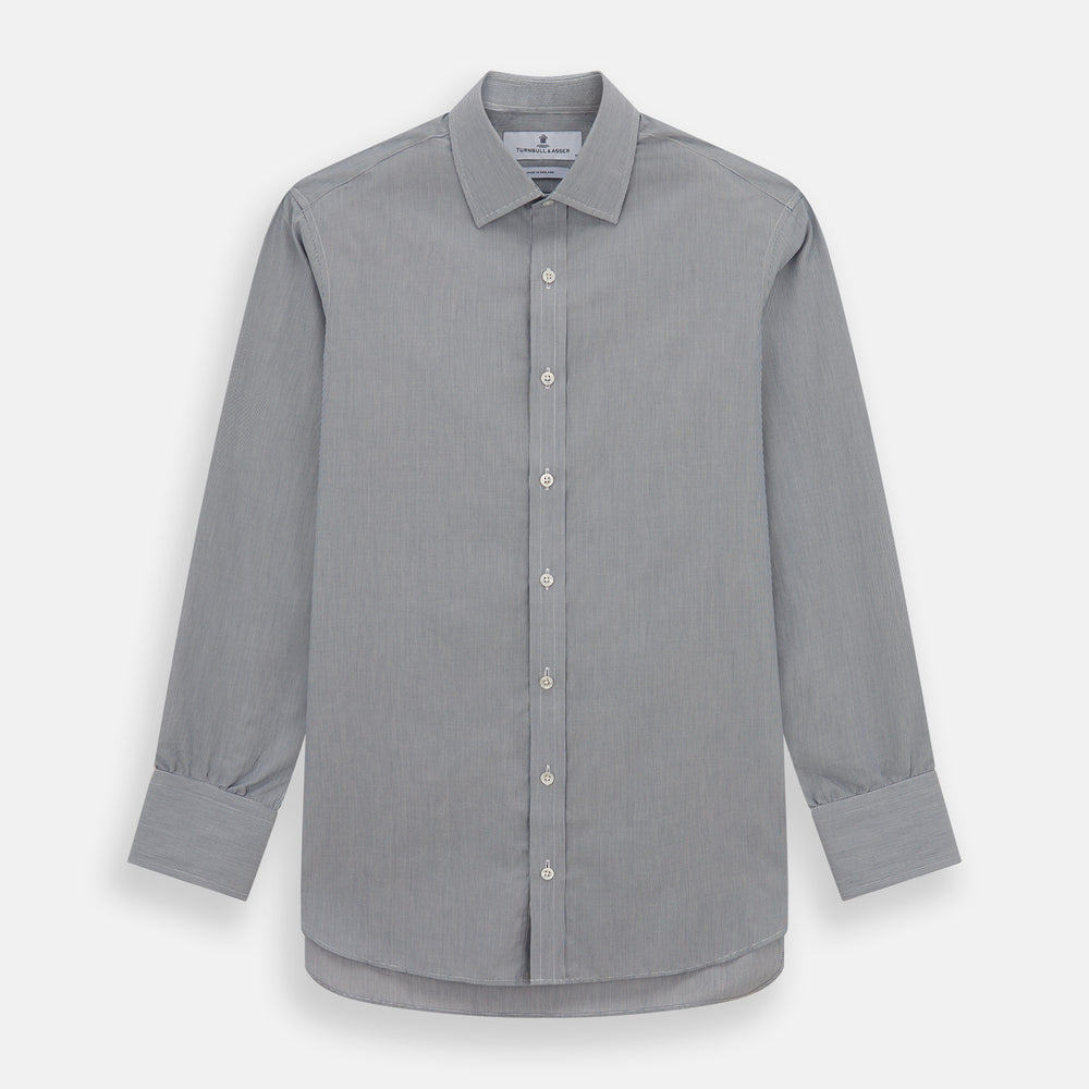 Blue Fine Stripe Mayfair Shirt