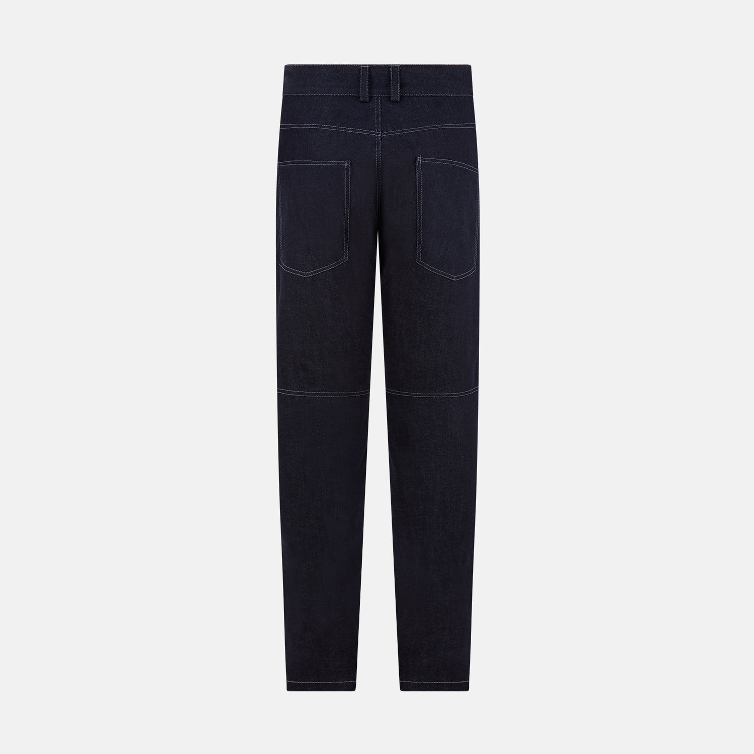 View 3 of product Navy Denim Trousers
